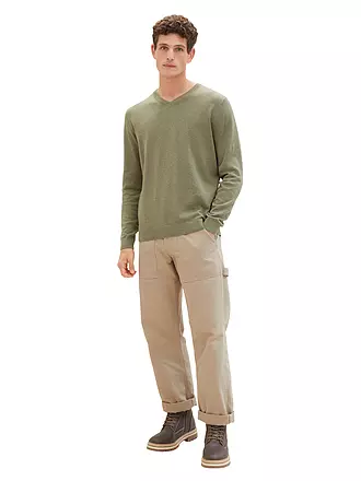 TOM TAILOR | Pull | olive
